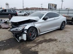 Infiniti salvage cars for sale: 2017 Infiniti Q60 RED Sport 400