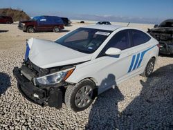 Salvage cars for sale from Copart Taylor, TX: 2015 Hyundai Accent GLS