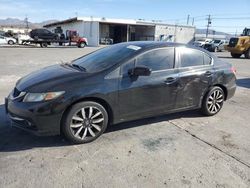 Salvage cars for sale at auction: 2014 Honda Civic EXL