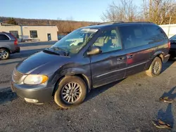 Chrysler salvage cars for sale: 2002 Chrysler Town & Country Limited