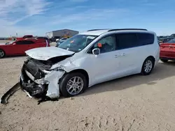 Salvage cars for sale at Amarillo, TX auction: 2022 Chrysler Pacifica Touring L