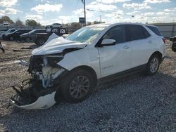 Chevrolet Equinox lt salvage cars for sale: 2018 Chevrolet Equinox LT