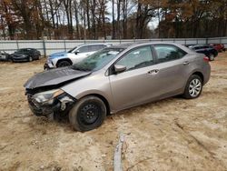 Salvage cars for sale from Copart Austell, GA: 2015 Toyota Corolla L