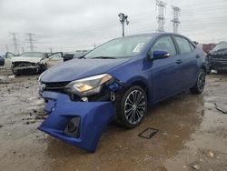 Salvage cars for sale at Elgin, IL auction: 2015 Toyota Corolla L