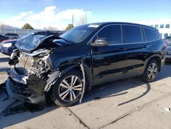 Salvage cars for sale at Littleton, CO auction: 2016 Honda Pilot EXL