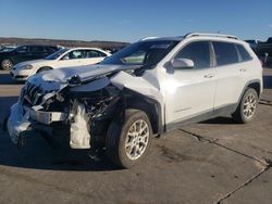 Salvage cars for sale at Grand Prairie, TX auction: 2014 Jeep Cherokee Latitude