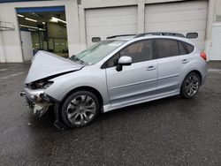 Salvage cars for sale from Copart Pasco, WA: 2012 Subaru Impreza Sport Premium