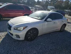 Salvage cars for sale at Ellenwood, GA auction: 2015 Infiniti Q50 Base