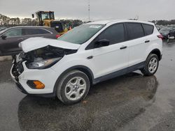 Ford salvage cars for sale: 2019 Ford Escape S