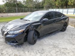 Salvage cars for sale at Fort Pierce, FL auction: 2022 Nissan Sentra SR