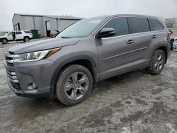 Salvage cars for sale from Copart Cleveland: 2017 Toyota Highlander Limited