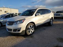 Salvage cars for sale at Tucson, AZ auction: 2015 Chevrolet Traverse LTZ