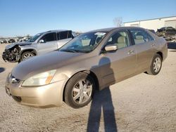 2005 Honda Accord EX en venta en Kansas City, KS