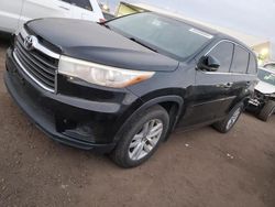 2016 Toyota Highlander LE en venta en Brighton, CO