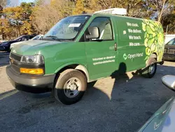 Salvage trucks for sale at Austell, GA auction: 2022 Chevrolet Express G2500