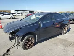 Salvage cars for sale at Grand Prairie, TX auction: 2014 Hyundai Sonata GLS