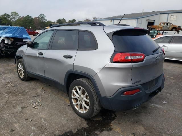 2016 Jeep Cherokee Sport