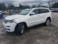 Salvage cars for sale at Madisonville, TN auction: 2018 Jeep Grand Cherokee Summit