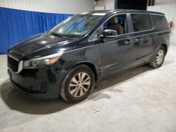 KIA salvage cars for sale: 2016 KIA Sedona L