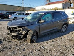 Salvage cars for sale at Lexington, KY auction: 2021 Ford Edge Titanium