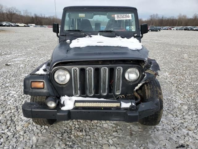 1999 Jeep Wrangler / TJ SE