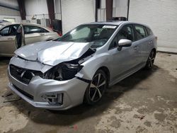 Salvage cars for sale at West Mifflin, PA auction: 2017 Subaru Impreza Sport