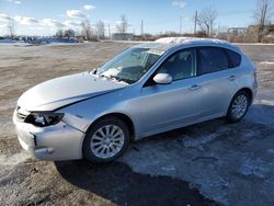 Salvage cars for sale at Montreal Est, QC auction: 2011 Subaru Impreza 2.5I Premium