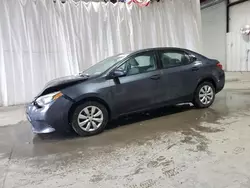 Vehiculos salvage en venta de Copart Albany, NY: 2015 Toyota Corolla L