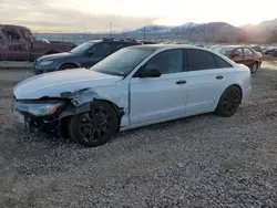 Salvage cars for sale at Magna, UT auction: 2016 Audi A6 Premium Plus