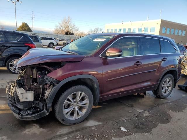 2015 Toyota Highlander XLE