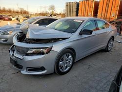 Salvage cars for sale at Bridgeton, MO auction: 2017 Chevrolet Impala LS