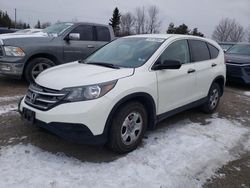 Salvage cars for sale at Bowmanville, ON auction: 2013 Honda CR-V LX