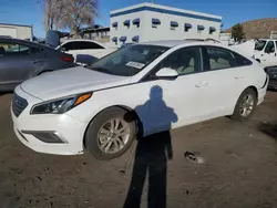 Salvage cars for sale at Albuquerque, NM auction: 2017 Hyundai Sonata SE