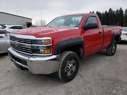 Chevrolet Silverado k2500 Heavy dut salvage cars for sale: 2015 Chevrolet Silverado K2500 Heavy Duty