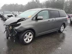 Toyota salvage cars for sale: 2012 Toyota Sienna LE