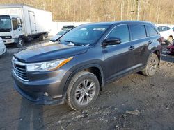 Salvage Cars with No Bids Yet For Sale at auction: 2015 Toyota Highlander XLE