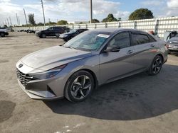 Salvage cars for sale at Miami, FL auction: 2023 Hyundai Elantra SEL