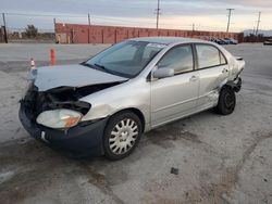 Salvage cars for sale from Copart Sun Valley, CA: 2003 Toyota Corolla CE