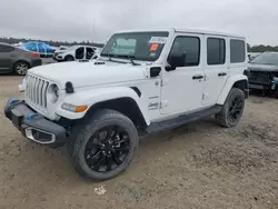 2022 Jeep Wrangler Unlimited Sahara 4XE en venta en Houston, TX