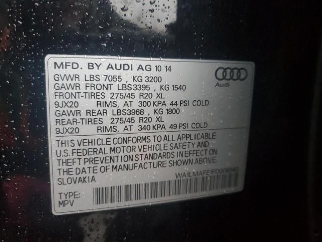 2015 Audi Q7 TDI Premium Plus