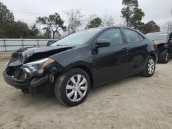 Salvage cars for sale at Hampton, VA auction: 2016 Toyota Corolla L