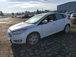 Salvage cars for sale at Vallejo, CA auction: 2017 Ford Focus Titanium