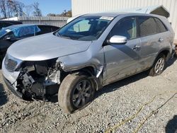 Salvage cars for sale at Spartanburg, SC auction: 2013 KIA Sorento LX