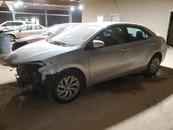 Toyota salvage cars for sale: 2017 Toyota Corolla L