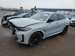 Salvage cars for sale at Woodhaven, MI auction: 2024 BMW X6 M60I