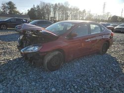 Salvage cars for sale at Mebane, NC auction: 2017 Nissan Sentra S