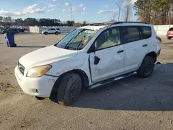 Salvage cars for sale at Dunn, NC auction: 2006 Toyota Rav4