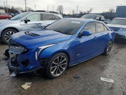 Salvage cars for sale from Copart Bridgeton, MO: 2016 Cadillac ATS-V