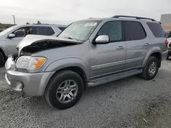 Salvage cars for sale at Mentone, CA auction: 2005 Toyota Sequoia Limited