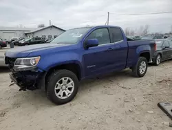 Salvage trucks for sale at Pekin, IL auction: 2016 Chevrolet Colorado LT